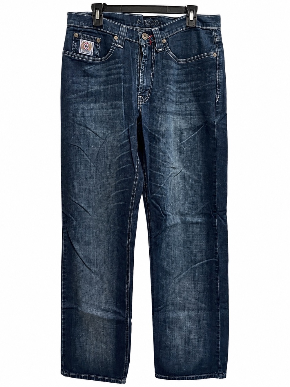 Cinch White Label Men's Indigo Blue Straight Jeans